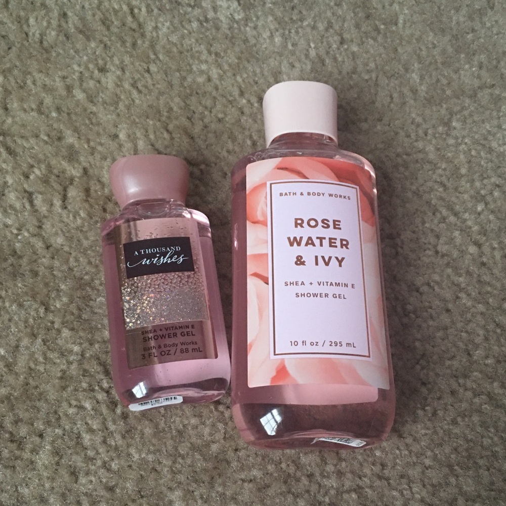 ROSE WATER & IVY SHOWER GEL + FREE MINI SHOWER GEL